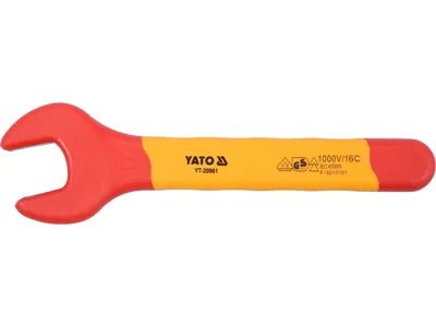 Ключ ріжковий електрика VDE YATO : М17 мм, до 1000V