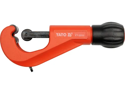 Труборіз YATO : для труб Ø 1/4"-7/4", Ø= 6-45 мм, алюміній /мідь /пластик.