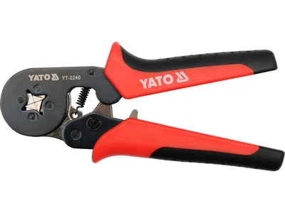 Кліщі для обтискання і зачистки проводів YATO, L=180 мм