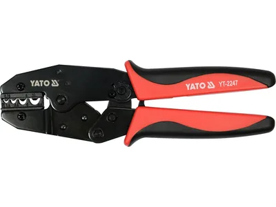 Кліщі для обтискання і зачистки проводів YATO, L=220 мм
