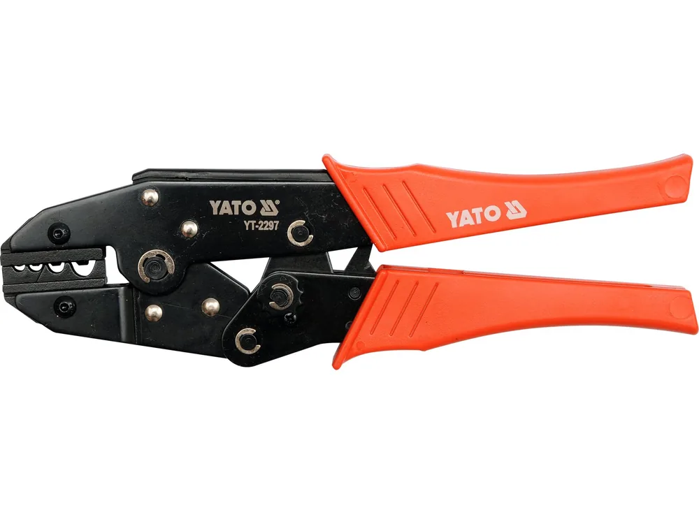 Кліщі для обтискання і зачистки проводів YATO, L=230 мм. 20-8 (AWG), 1.5-10 мм2