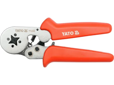 Кліщі для обтискання і зачистки проводів YATO, L=175 мм