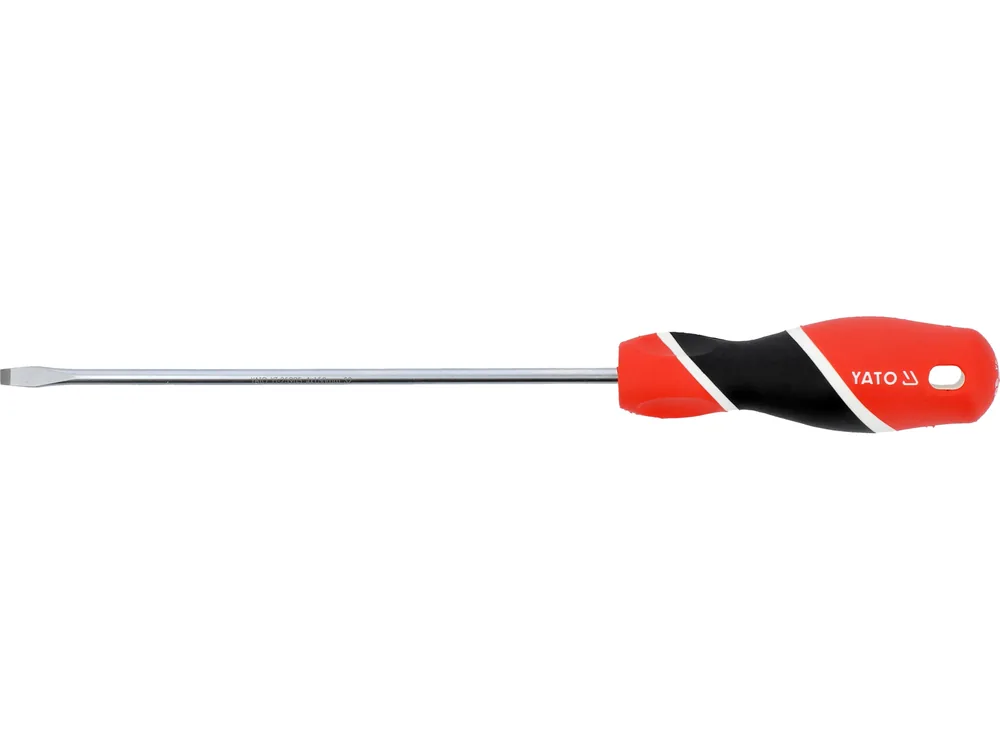 Викрутка плоска YATO : шліц SL4 х 150 мм