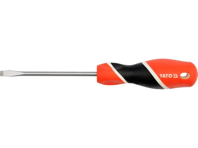 Викрутка плоска YATO : шліц SL5 х 150 мм