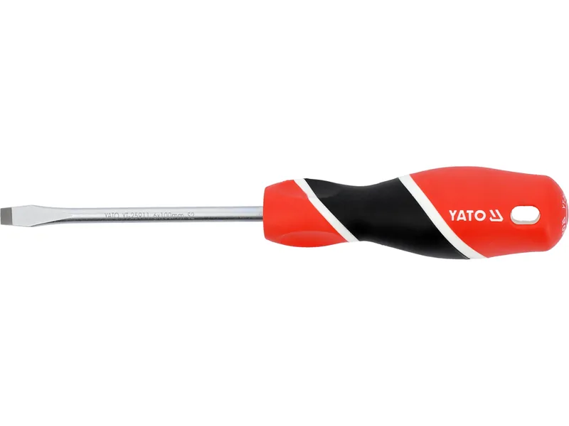 Викрутка плоска YATO : шліц SL6 х 150 мм