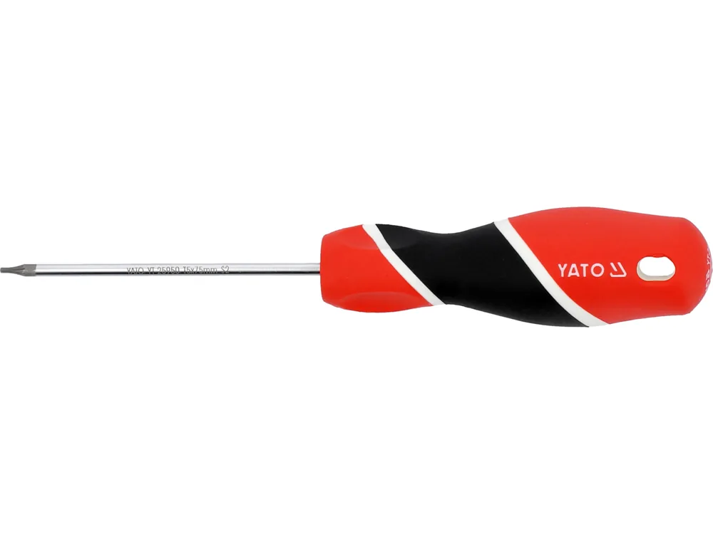 Викрутка зіркова прецизійна YATO : "TORX" T5 х 75 мм