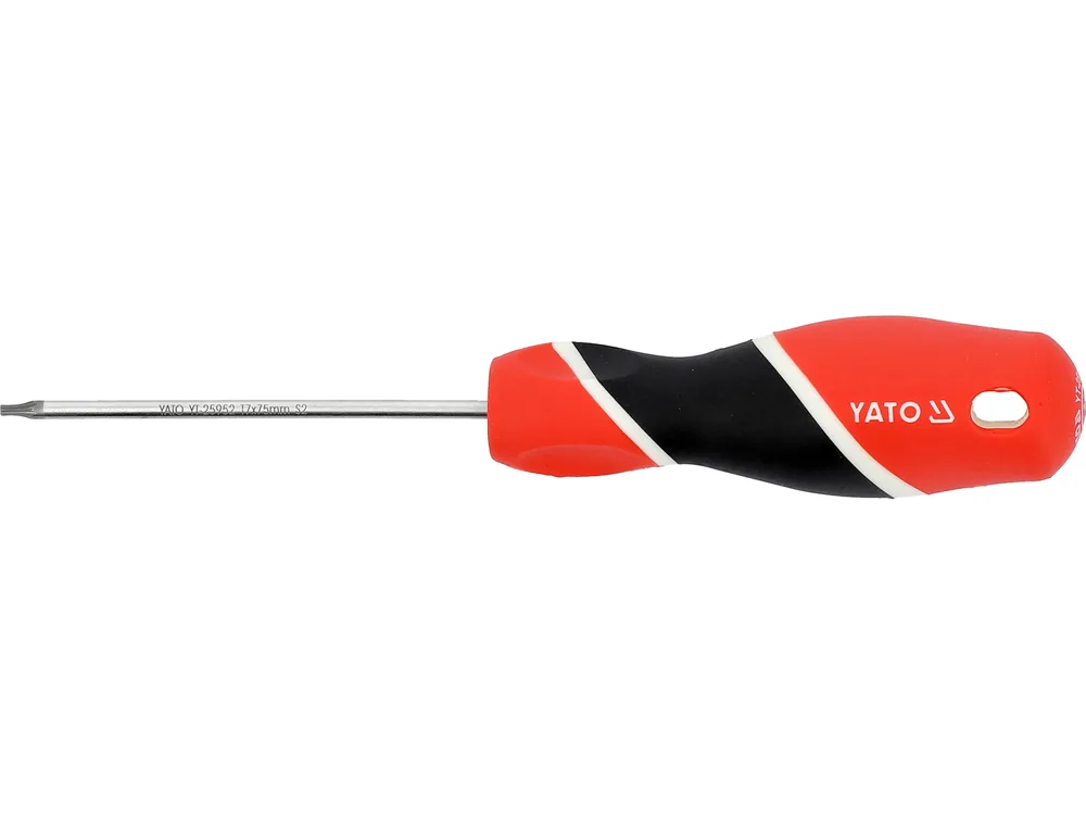 Викрутка зіркова прецизійна YATO : "TORX" T7 x 75 мм