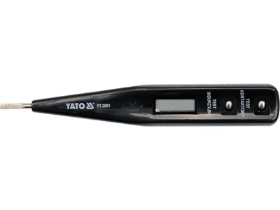 Індикатор напруги YATO контрольний цифровий 12-250 V LCD