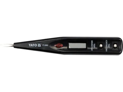 Індикатор напруги YATO контрольний цифровий 12-250 V LCD