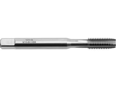 Мітчик машинний YATO M10х 1,5 мм HSS М2, l= 100/24 мм