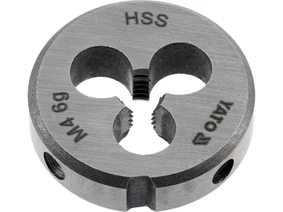 Плашка YATO М4 х 0.7 мм, HSS М2, m= 20 г