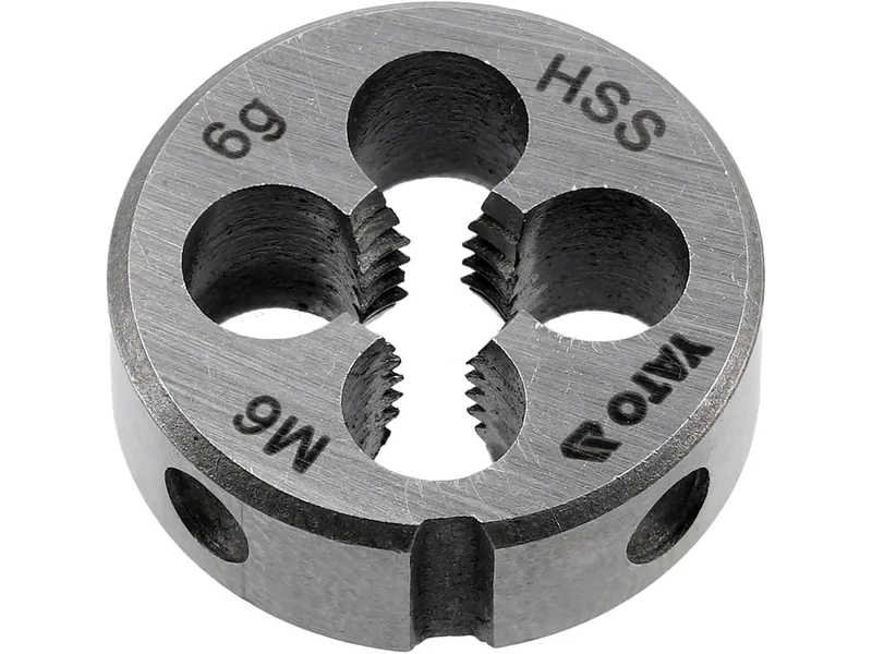 Плашка YATO М6 х 1 мм, HSS М2, m= 20 г