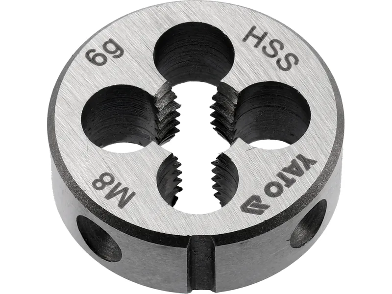 Плашка YATO М8 х 1.25 мм, HSS М2, m= 35 г