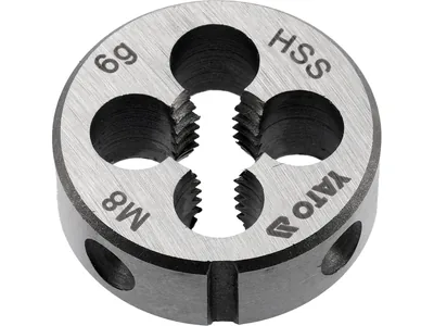 Плашка YATO М8 х 1.25 мм, HSS М2, m= 35 г