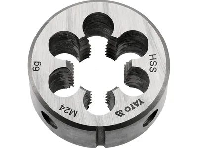Плашка YATO М24 х 3 мм, HSS M2, m= 300 г
