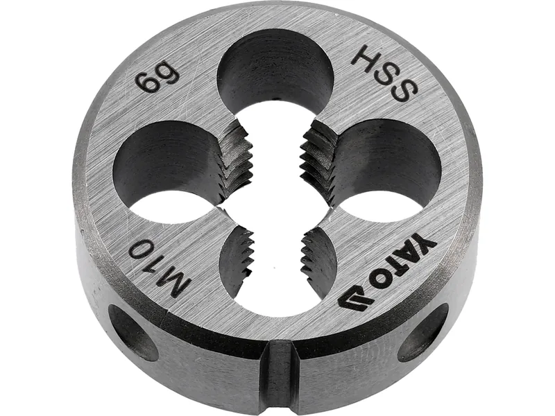 Плашка YATO М10 х 1.5 мм, HSS М2, m= 50 г