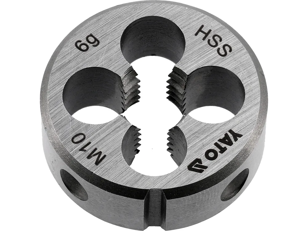 Плашка YATO М10 х 1.5 мм, HSS М2, m= 50 г