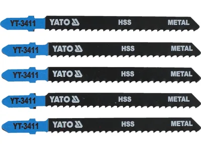 Полотно для електролобзика(метал) YATO : 8TPI, L= 100 мм, Уп. 5 Шт.