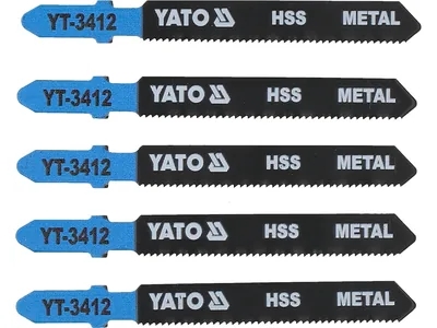 Полотно для електролобзика(метал) YATO : 21TPI, L= 75 мм, Уп. 5 Шт.