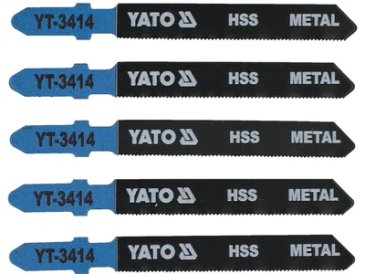 Полотно для електролобзика(метал) YATO : 32TPI, L= 75 мм, Уп. 5 Шт.