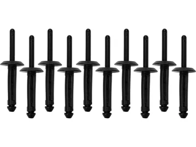Заклепки пластикові YATO, 5.0x17.2 мм, 10 шт.Nylon [250](DW)