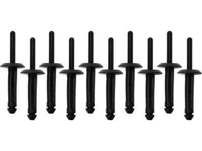 Заклепки пластикові YATO, 6.6x17.2 мм, 10 шт.Nylon [250](DW)