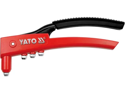 Заклепочник ручний YATO для нітів Ø= 2,4; 3,2; 4,0; 4,8 мм, l= 280 мм