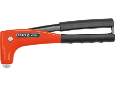 Заклепочник YATO з обертовою головкою для нітів Ø= 2,4; 3,2; 4,0; 4,8 мм