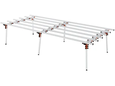 Стіл каркасний для обробки плитки YATO 150x 360 см 6 регулювальних ніжок