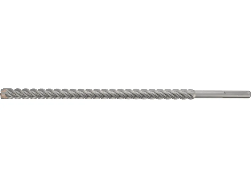 Свердло по армованому бетону YATO SDS MAX "Х"-тип Ø= 28 мм l= 570/444 мм матеріал леза СК15