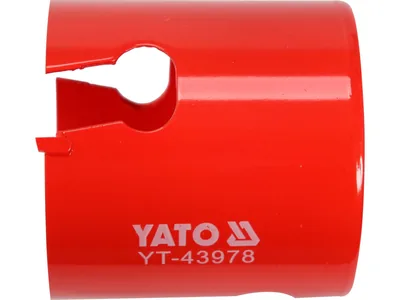 Свердло корончате по силікату, керамоблоках OSB YATO: Ø64 x 60 мм, різьб. кріпл.- 5/8"-18UNF