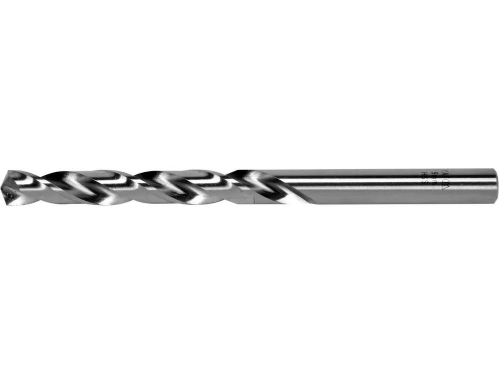 Свердло по металу YATO HSS 4241 PREMIUM, Ø=9,0х120мм до нержавіючої і високолегов. сталі, литва