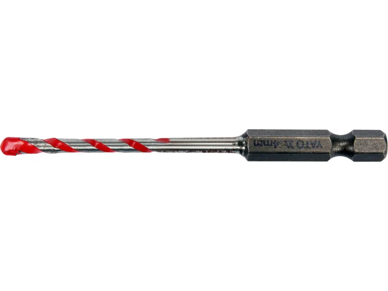 Свердло універсальне YATO: YG6X, Ø= 4 мм, l= 85/30 мм, HEX-1/4"