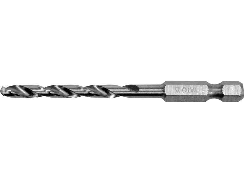 Свердло по металу YATO: HSS6542, Ø=4.5мм, HEX-1/4", l=80/47мм,для нержав.,конструкт.,легов.сталі(DW)