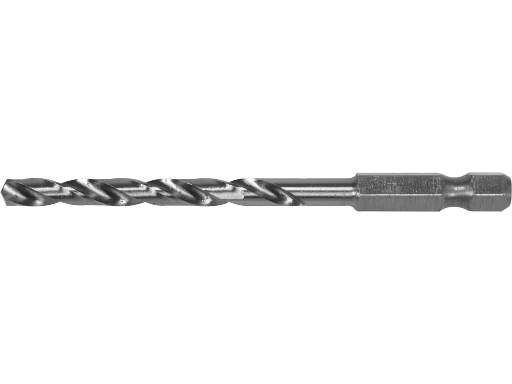 Свердло по металу YATO: HSS6542, Ø=4.8мм, HEX-1/4", l=86/52мм,для нержав. конструкт.,легов.сталі(DW)