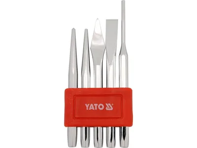 Зубила та керни YATO, компл. 5 елем.