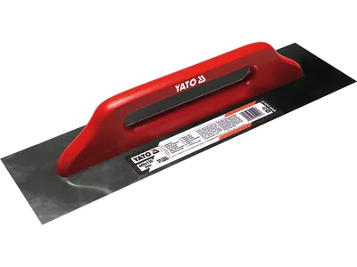 Терка гладилка YATO : L= 480x130 мм. нержавіюча