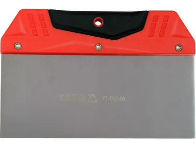 Шпатель для фінішного шпаклювання YATO, 200 мм t= 0.5 мм з нержавіючої сталі