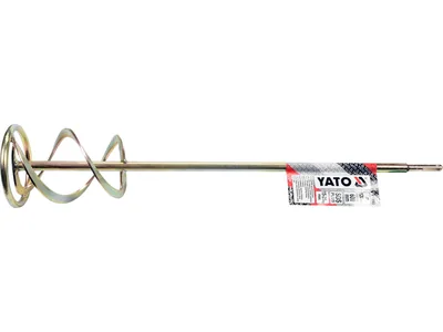 Міксер для буд.сумішей оцинкований YATO: Ø=120 x 600мм, SDS PLUS, max 15-25 кг