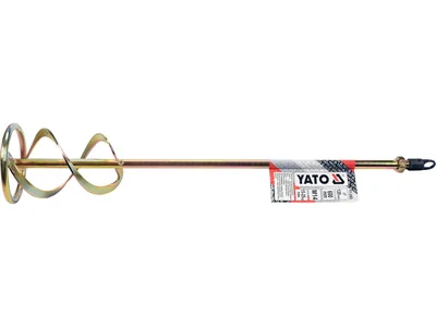 Міксер для буд.сумішей оцинкований YATO: Ø=120 x 600 мм, М14, 15-25 кг