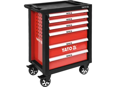 Шафа для інструментів YATO, на колесах, 6 шуфляд, 975x 765x 465 мм