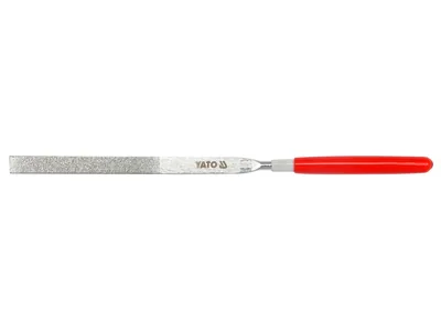 Надфіль алмазний YATO плоский, l= 140/50 мм, b= 3 мм