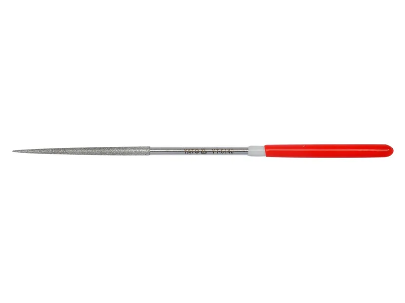Надфіль алмазний YATO круглий, l= 140/50 мм, Ø= 3 мм