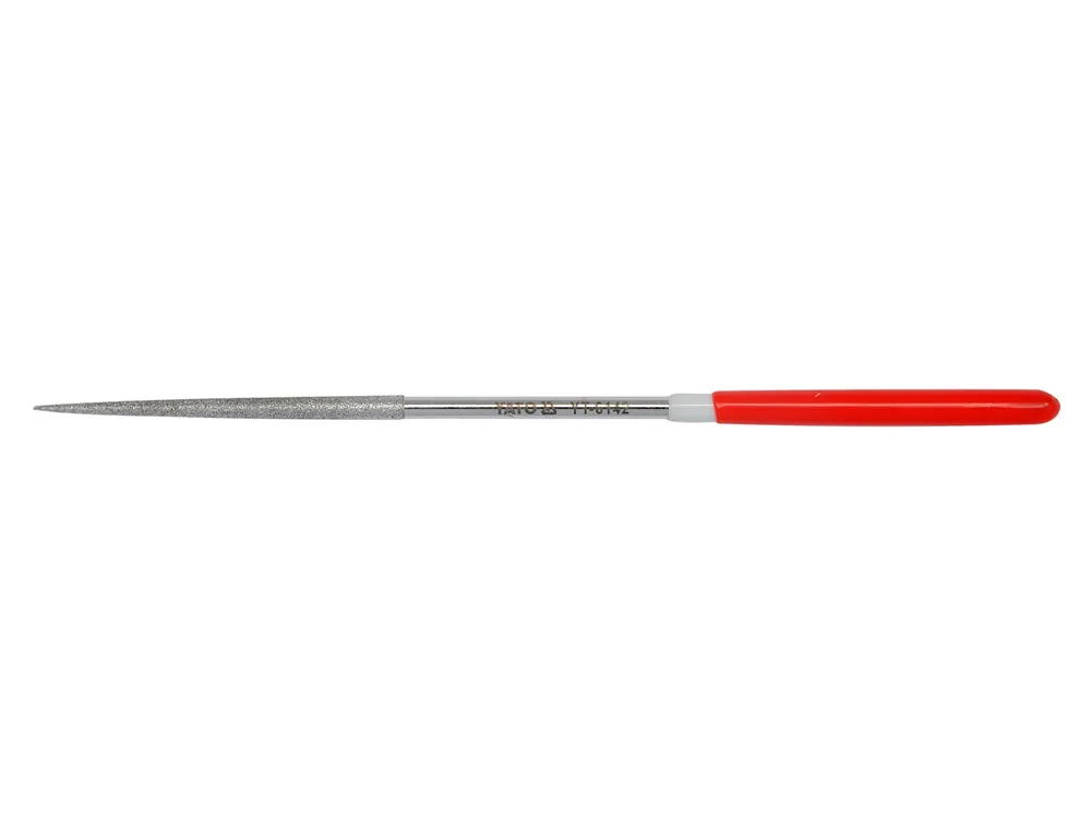 Надфіль алмазний YATO круглий, l= 140/50 мм, Ø= 3 мм
