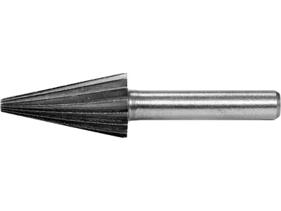 Фреза конусна по металу YATO : Ø13 x 25/55 мм, HSS 4241, хвостовик- Ø6 мм