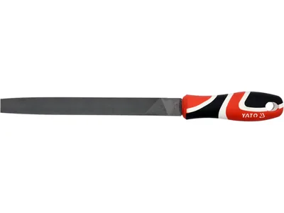 Напильник по металу YATO, плоский l=200 мм, #3