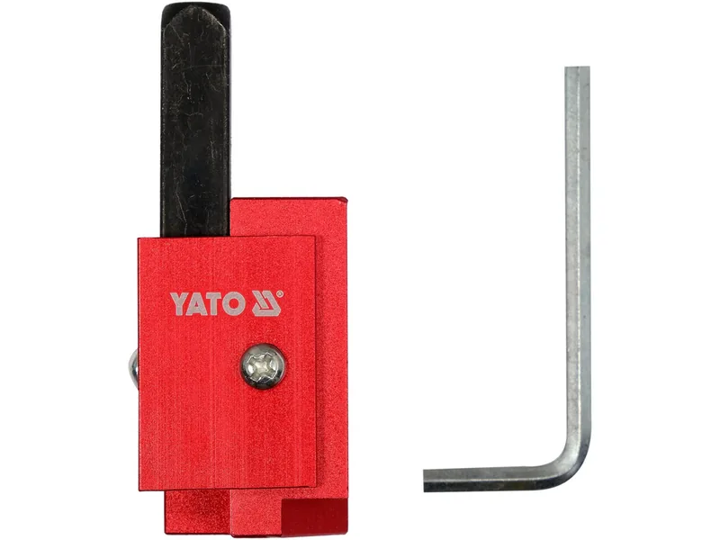 Стамеска кутова 90° YATO: b= 9х 9 мм, корпус- 50x25x25 мм