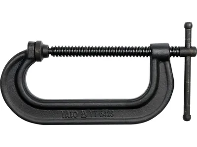 Струбцина YATO з гвинтовим затиском, тип "C" : l= 150 мм (6")
