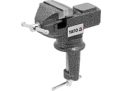 Лещата настільні обертові з наковальнею YATO, губки b= 60 мм, розвід губ- 60 мм