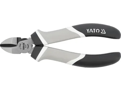 Кусачки діагональні зі збільшеною силою натиску YATO; l= 160 мм